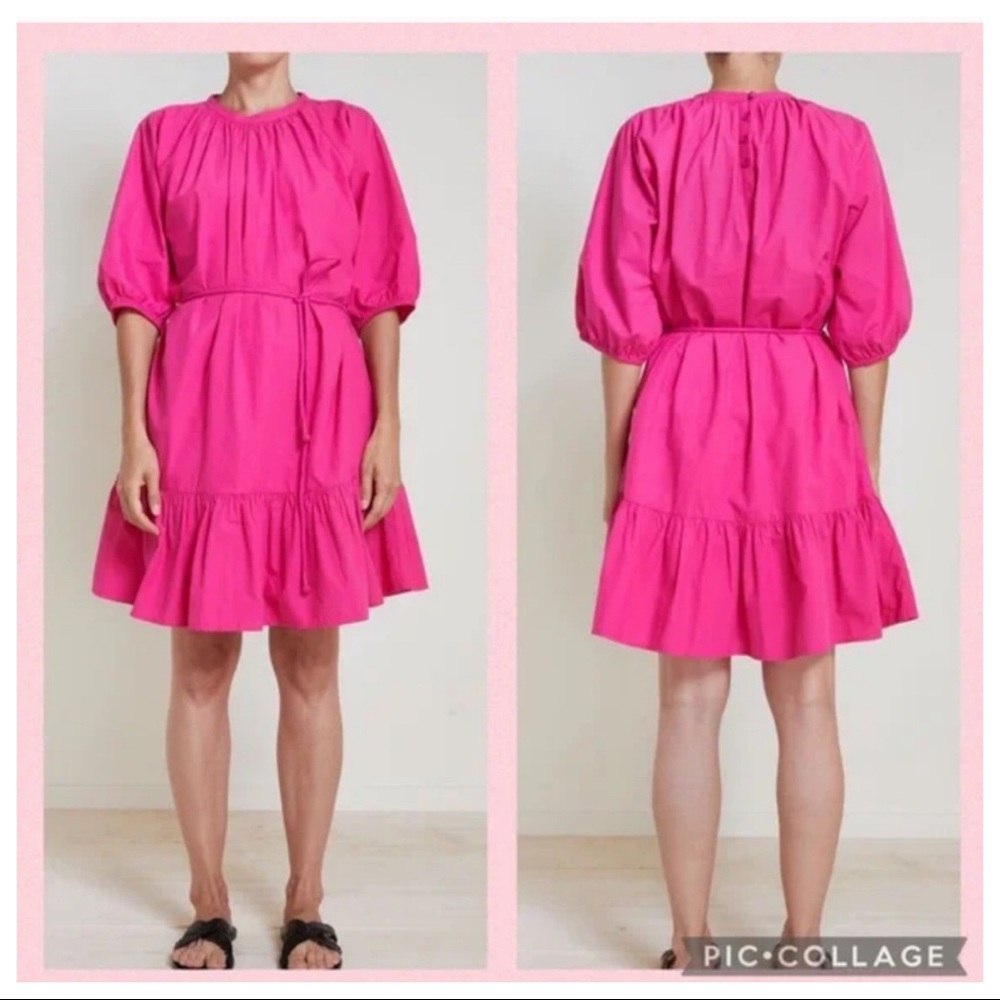 Apiece Apart Fuchsia Mini Dress